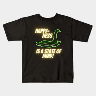 Happiness is a State of Mind! Kids T-Shirt